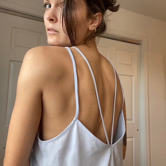Forever 21 Strappy Periwinkle Slip Dress - Picture 3 of 9